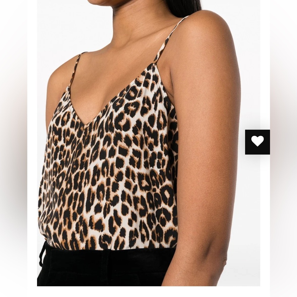 Equipment Layla silk leopard camisole. Worn once.